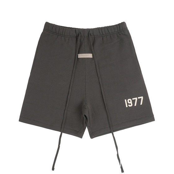 FOG double line ESSENTIALS flocking 1977 casual shorts summer men's 7th pants