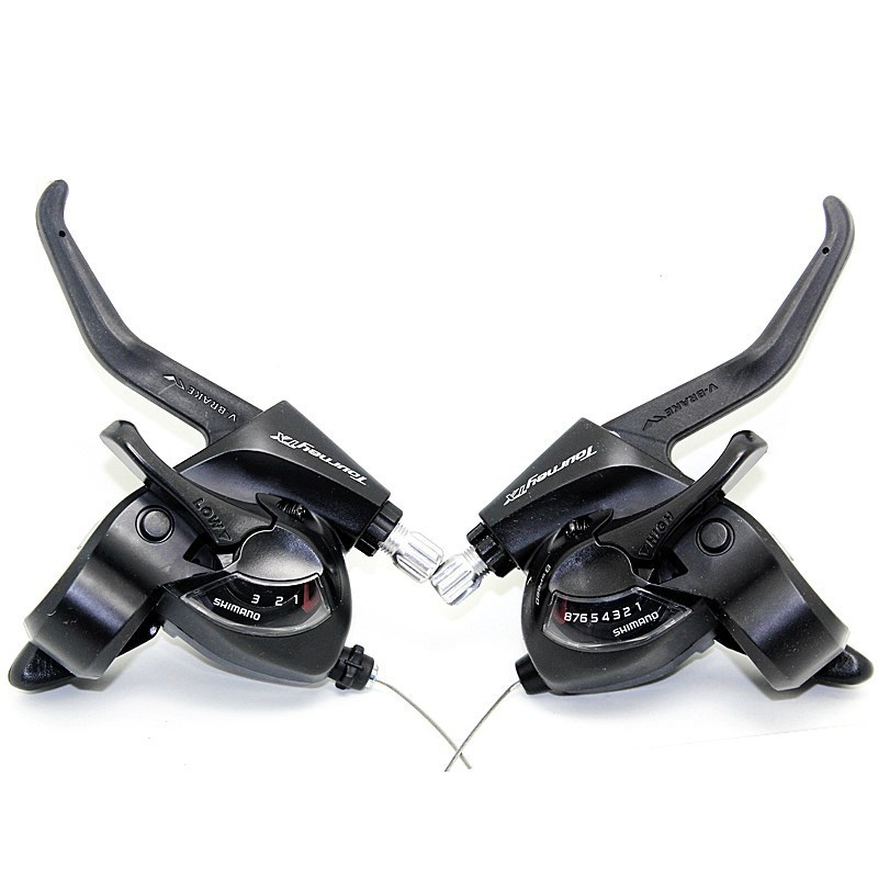 Bicicleta de montaña TX800 dedo dial frontal dial trasero dial de tres piezas 8-velocidad 24-velocidad transmisión desviador de una pieza dedo dial