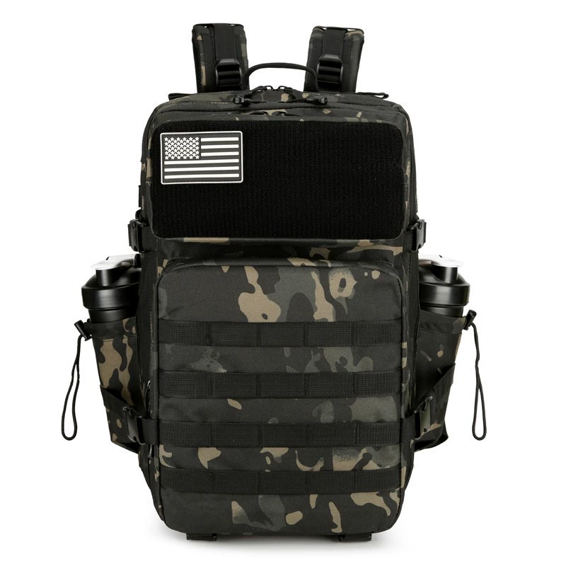 Universal capacious waterproof sports climbing camouflage tactics backpack for camping