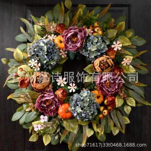 �羳�＾�ж������h����ĵ�������Ϲ��T���b��S�չ�Fall Wreath