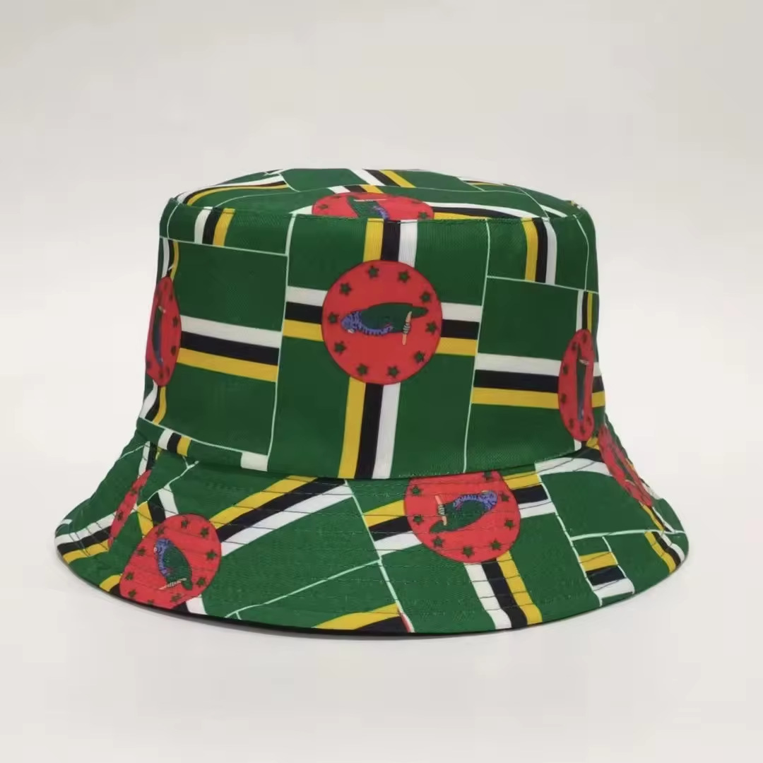 Unisexe De Base Bloc De Couleur Avant-Toit Large Chapeau Seau display picture 6