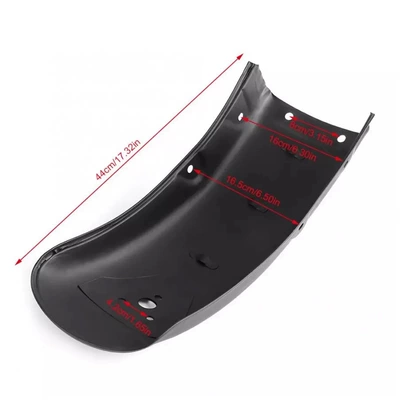 Matte Black Front and Rear | Motorcycle Fender
