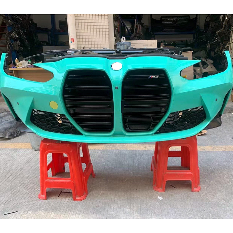 适用于宝马M3新款G80头嘴M4 420 428i 325iG28 G22前嘴大灯机盖