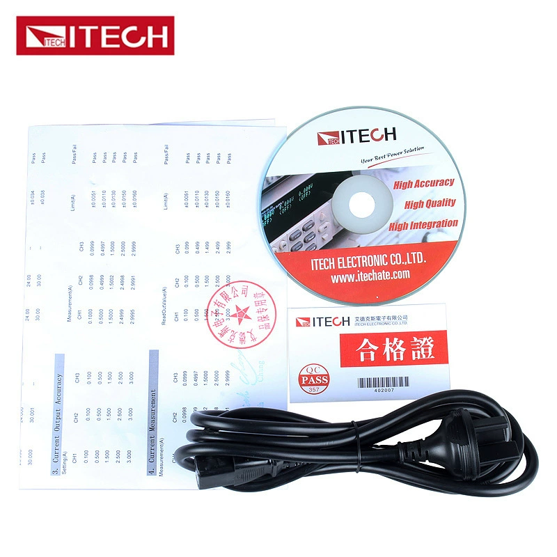 Программируемый трехсторонний стабилизированный источник питания постоянного тока Aidex IT63303 IT6332L, многоканальная изоляция IT63603