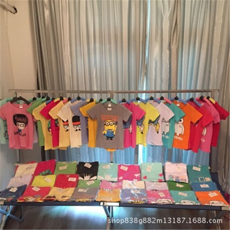 Foreign trade children's clothing T-shir...