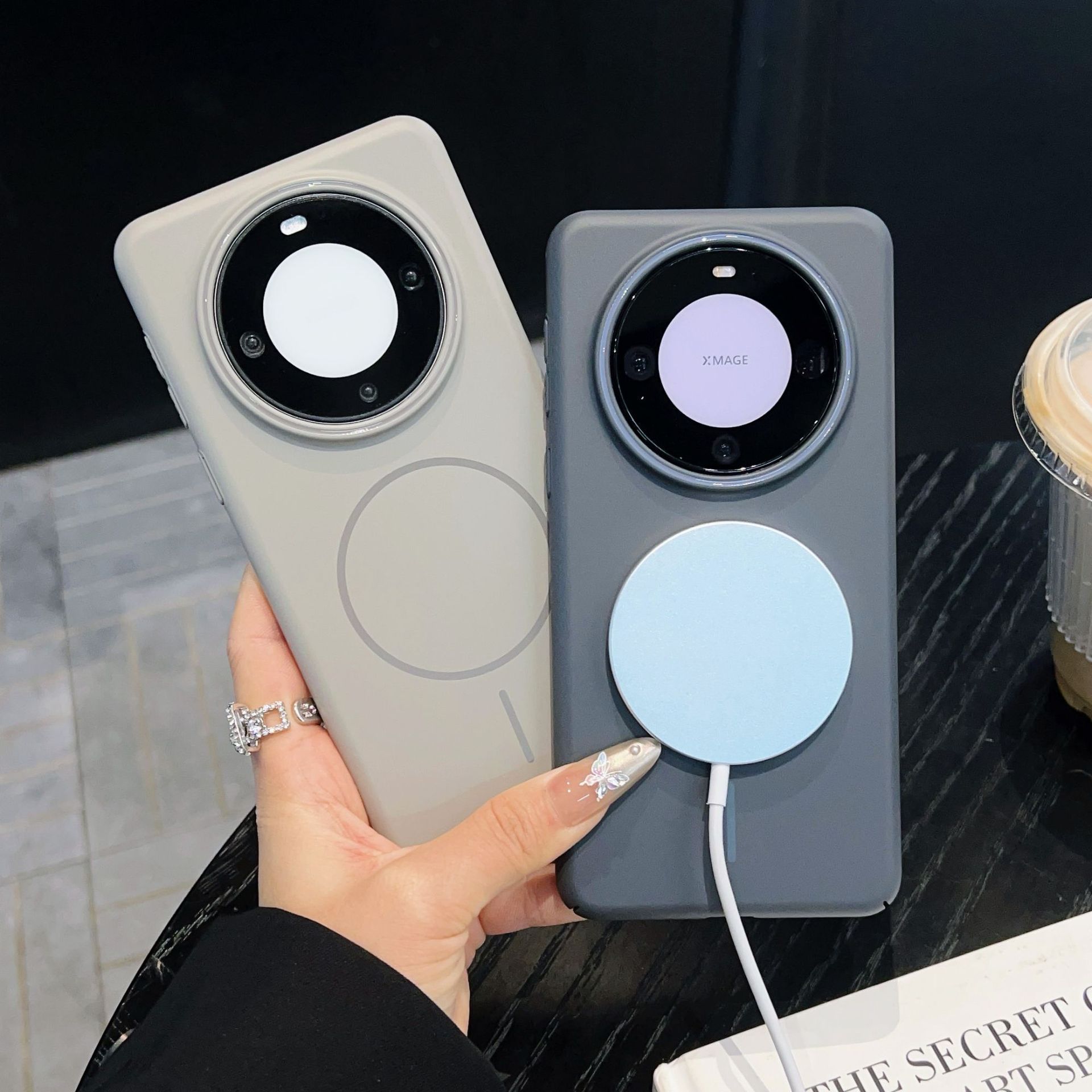 Soft and Magnetic, Suitable for Huawei Mate 80 Phone Case, 70 Pro, Solid Color, Simple and High-End Feel, P80 Skin-Like Texture, Huawei