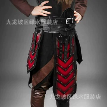 2023 стимпанк средневековый ремень ретро готический ремень пряжка Броня Леггинсы Косплей