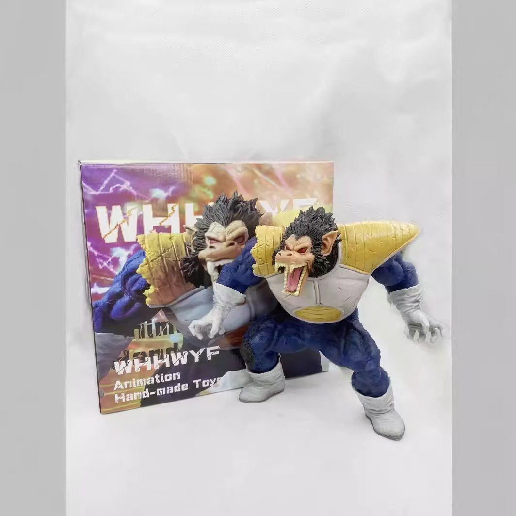 ドラゴンボールの周辺の2世代のゴリラの貝吉塔の大きい猿の超巨大なアニメの模型の置物は代行して卸売りをします。