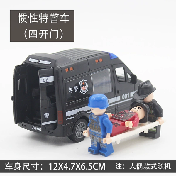 Plastic police car, traffic police