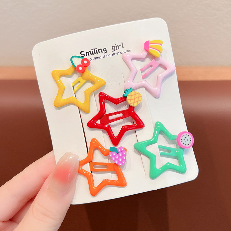 Horquilla de fruta de oso 5 tarjetas