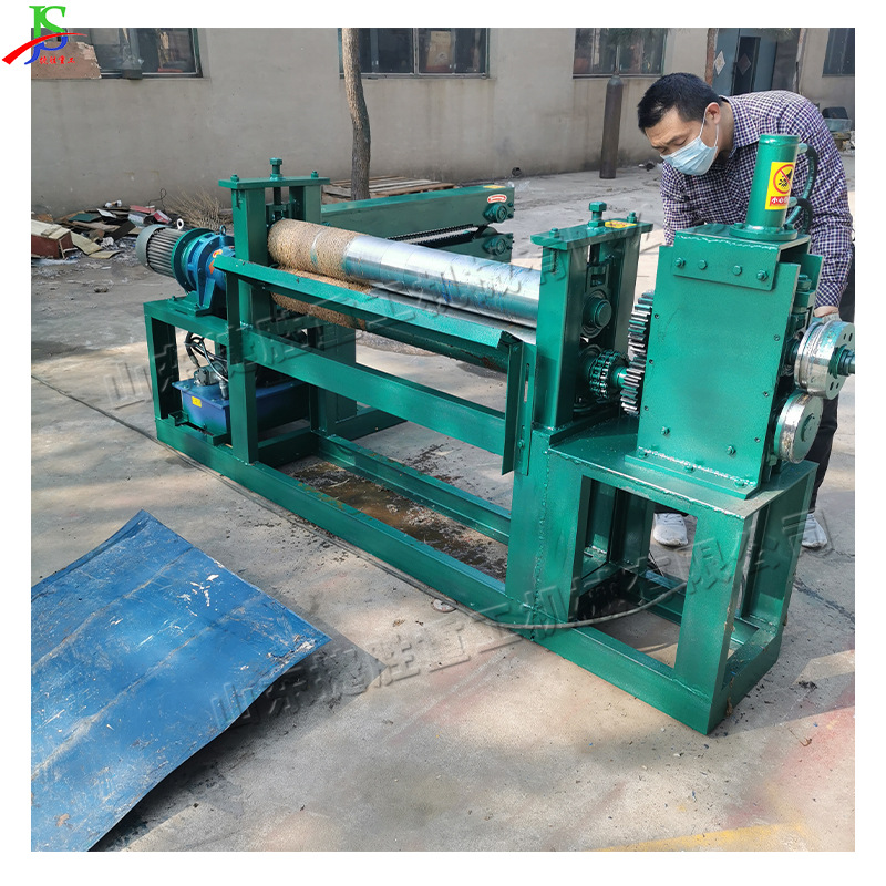 Máquina de corte de barril de aceite de escritorio 3 - en - 1 Oil drum cutter Oil drum waste rolling cutter