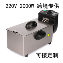 跨境自動台式商用專用家用小型電熱全自動壁掛式節能電炸爐