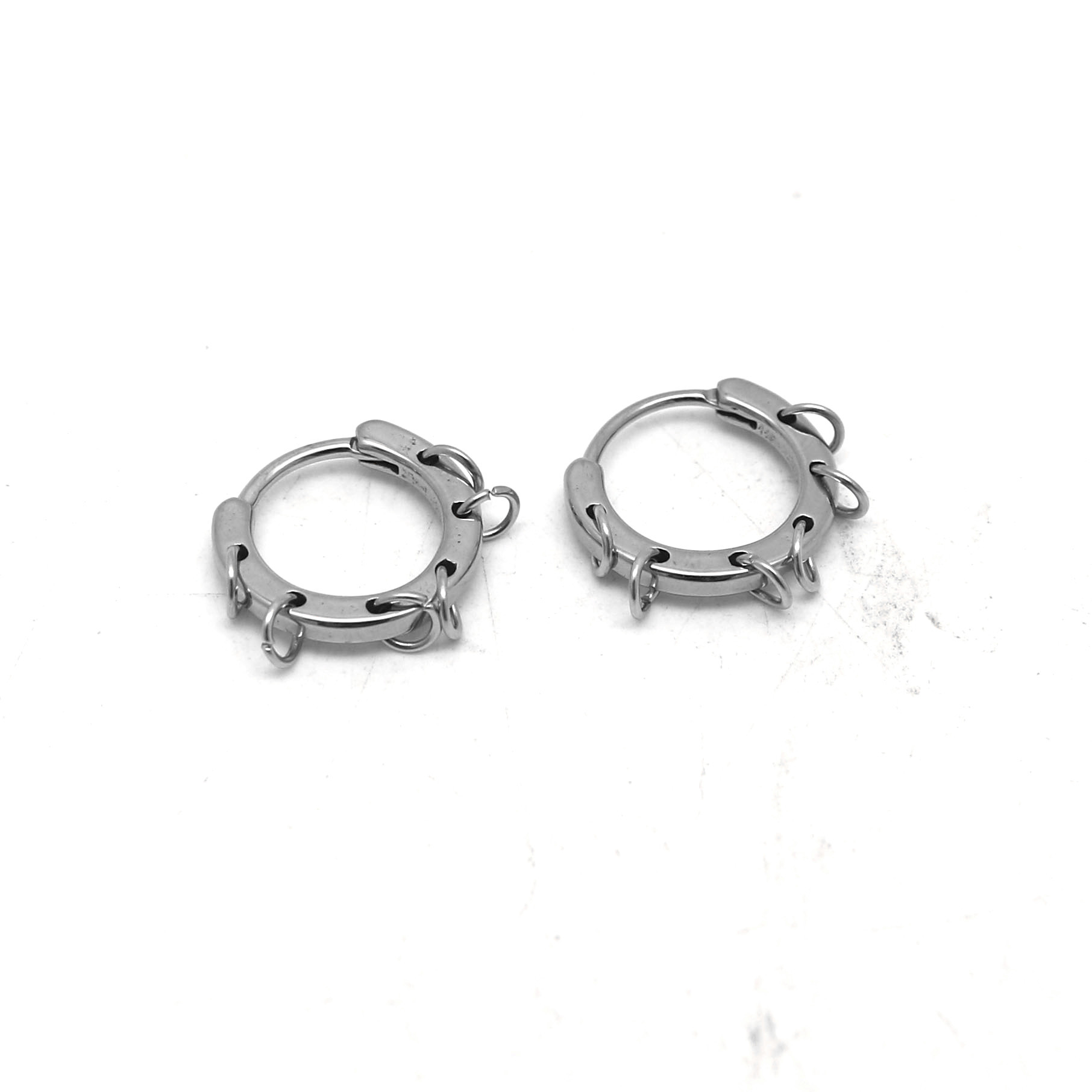 Retro universal earrings stainless steel for men and women