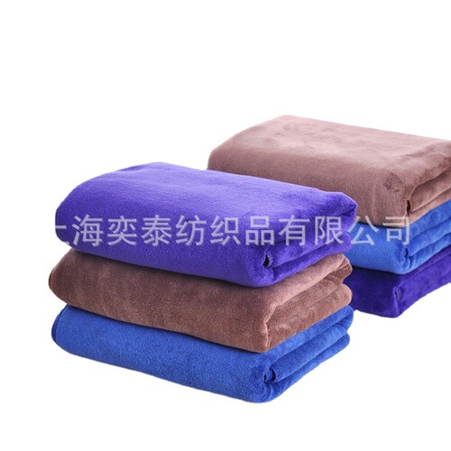 Microfiber super absorbent square towels wholesale rags car towels soft hotel polyester barber shop beauty salon towels