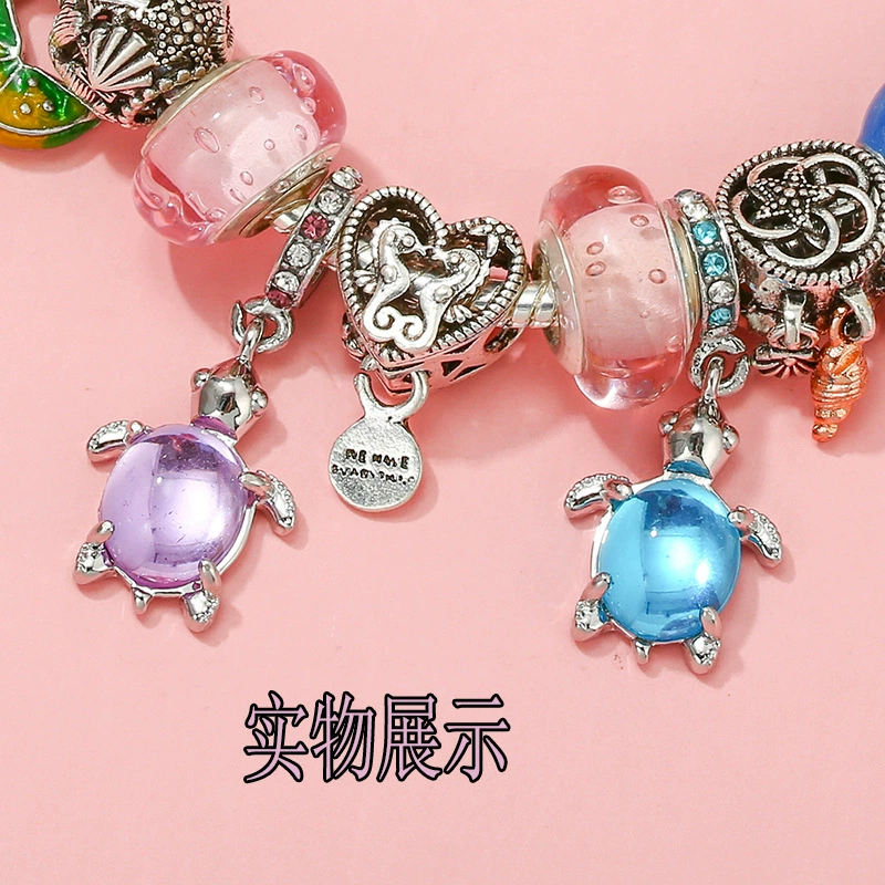 Marine cute crystal pendant, accessories, DIY