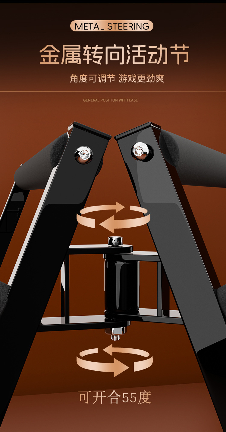 SM Couple Shared Sex Chair with Hand and Foot Cuffs, Adjustable Bondage Restraint Set — detail image 7