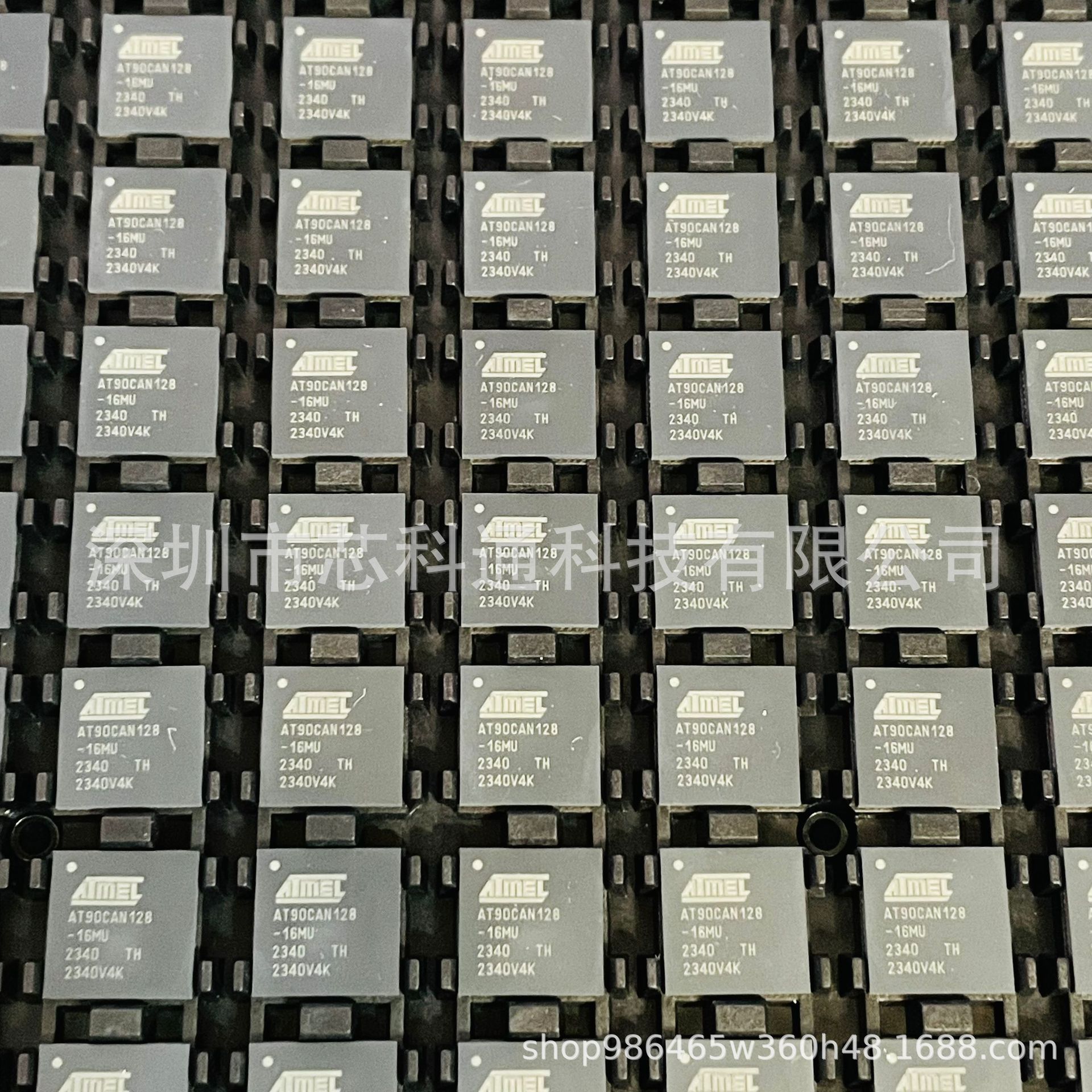 AT90CAN128-16MU  QFN64  片机(MCU/MPU/SO   全新原装正品现货