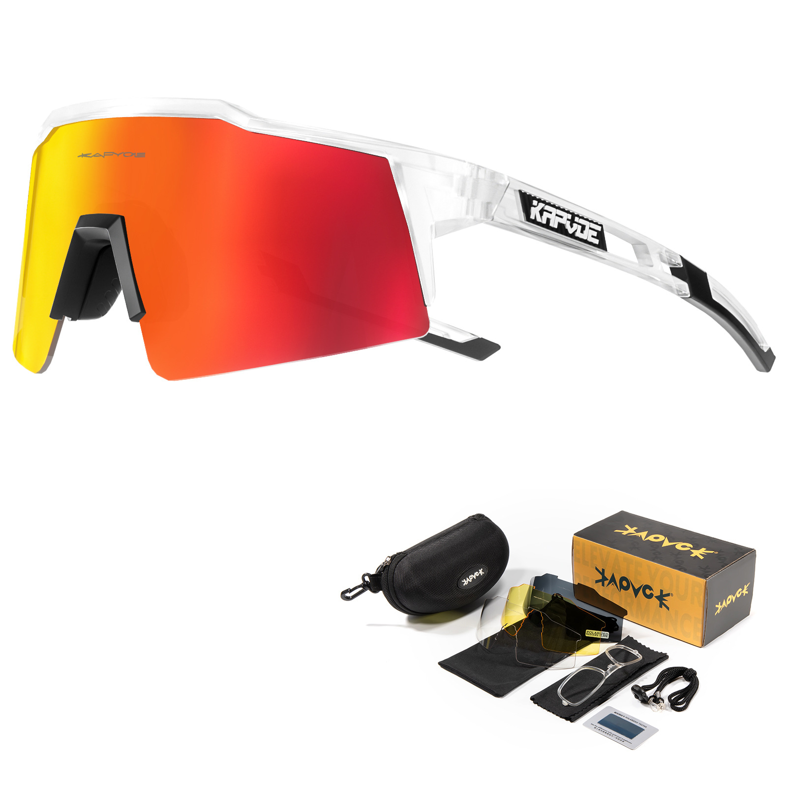 Gafas de Sol para Ciclismo TR90 Polarizadas A Prueba de Viento para Ciclismo de Montaña image 18
