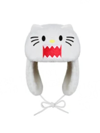 Fábrica de venta directa de otoño y invierno gorra de dibujos animados espesa para hombres y mujeres lindos gorra de protección de oídos caliente gorra de pelo frío gorra