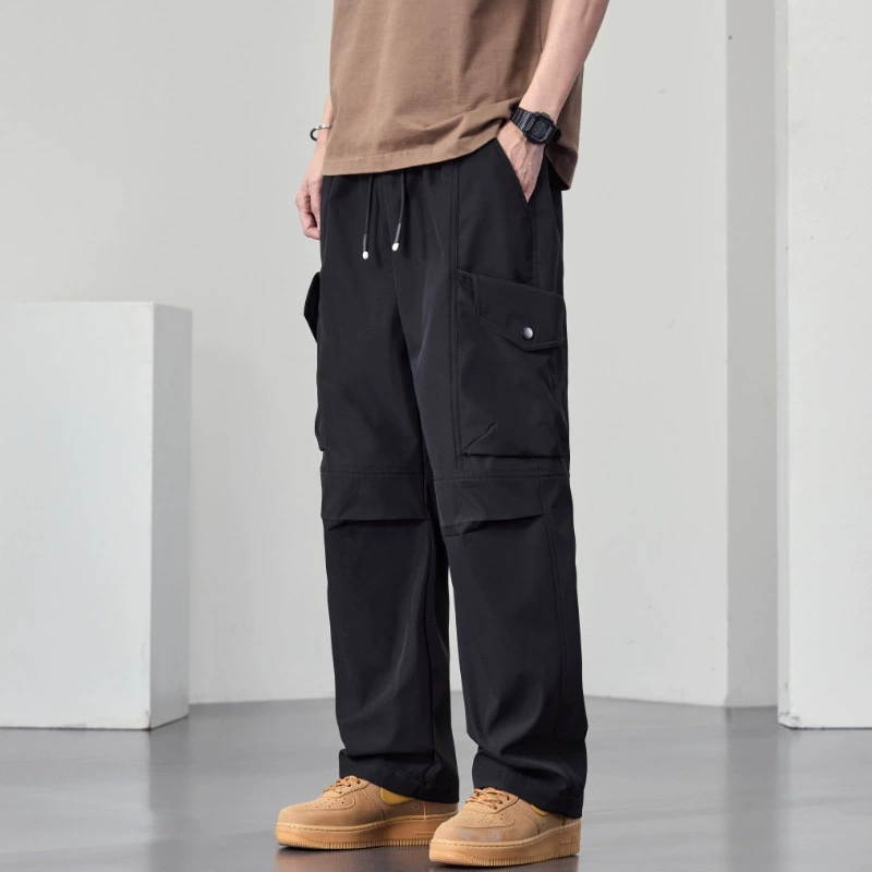 JYF-2531 весенний 2025 новый большой размер мужской свободный прямой стиль отдыха