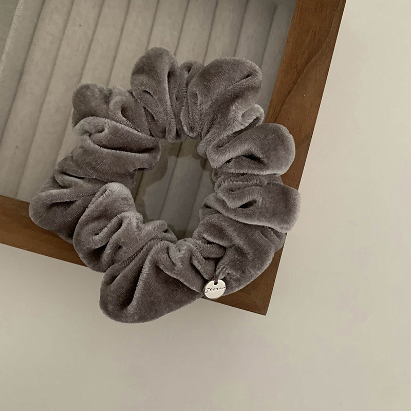 Elastico per capelli in velluto di lusso per acconciature_voghion.com