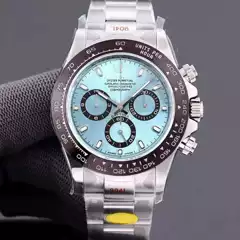 Kuaishou Internet Celebrity's Same Style Labor Brand re Three-eyed All over Walking Quartz Steel Band Watch Men's Casual European and American Trend