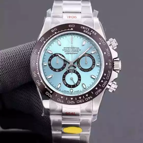 Kuaishou Internet Celebrity's Same Style Labor Brand re Three-eyed All over Walking Quartz Steel Band Watch Men's Casual European and American Trend