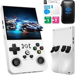 New R36Max Open Source Handheld Game Console Gba Arcade Classic Fc Portable Ps Open Source Linux Handheld Cross-Border