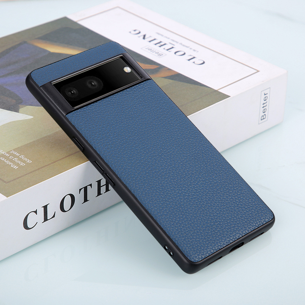 Litchi Pattern Synthetic Leather 8, 8 Pro, 7, 7 Pro Google Pixel Phone Case