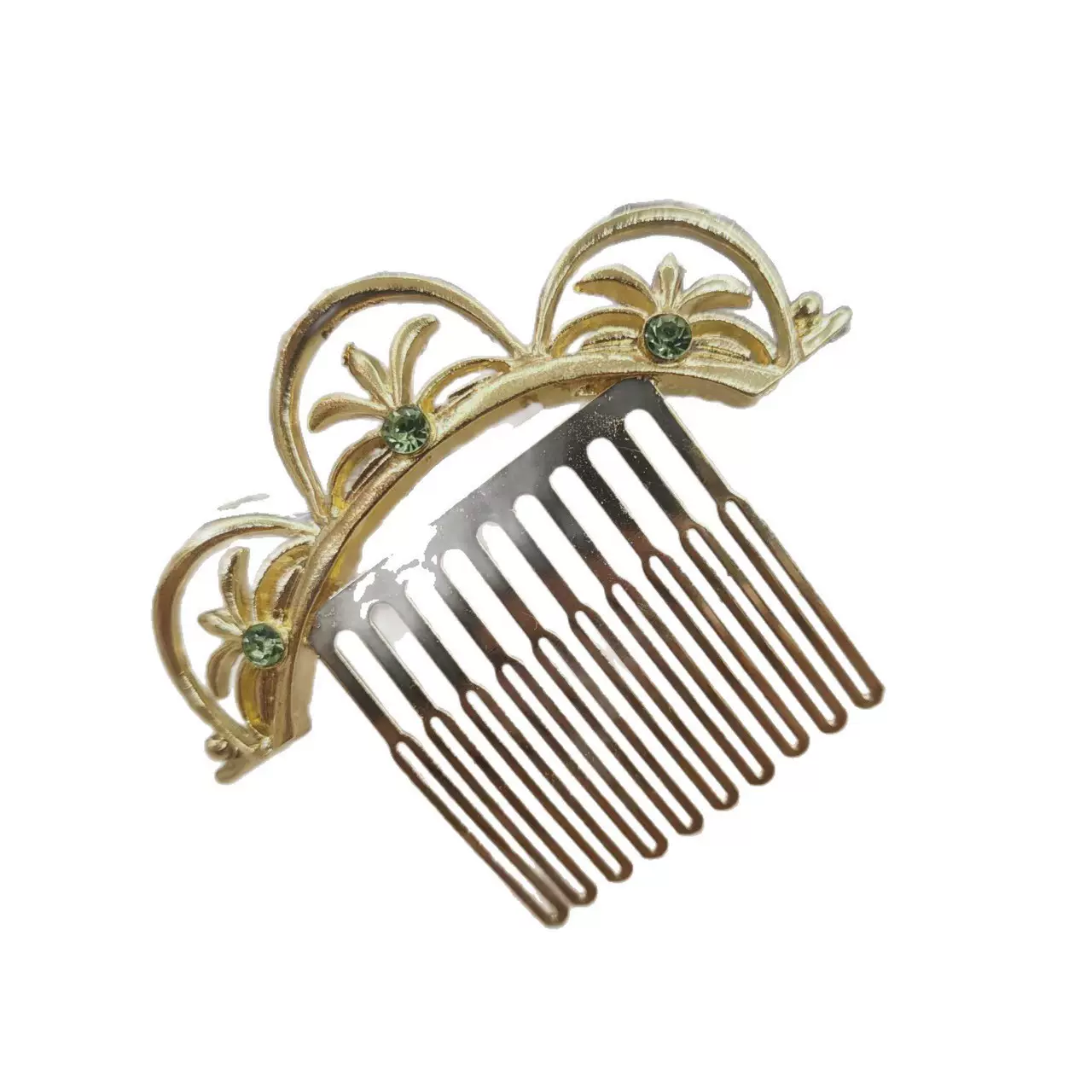 2025儿童公主叉梳皇冠饰品头饰节日派对舞台装ebay金属玩具