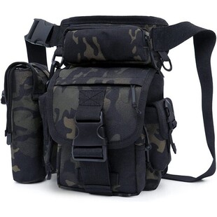 Bsci Hot Sale Waist Leg Bag Men Outdoor Fishing Waist Pack Motorcycle Thigh Water Bottle Pouch Tactical Waist Leg Bag