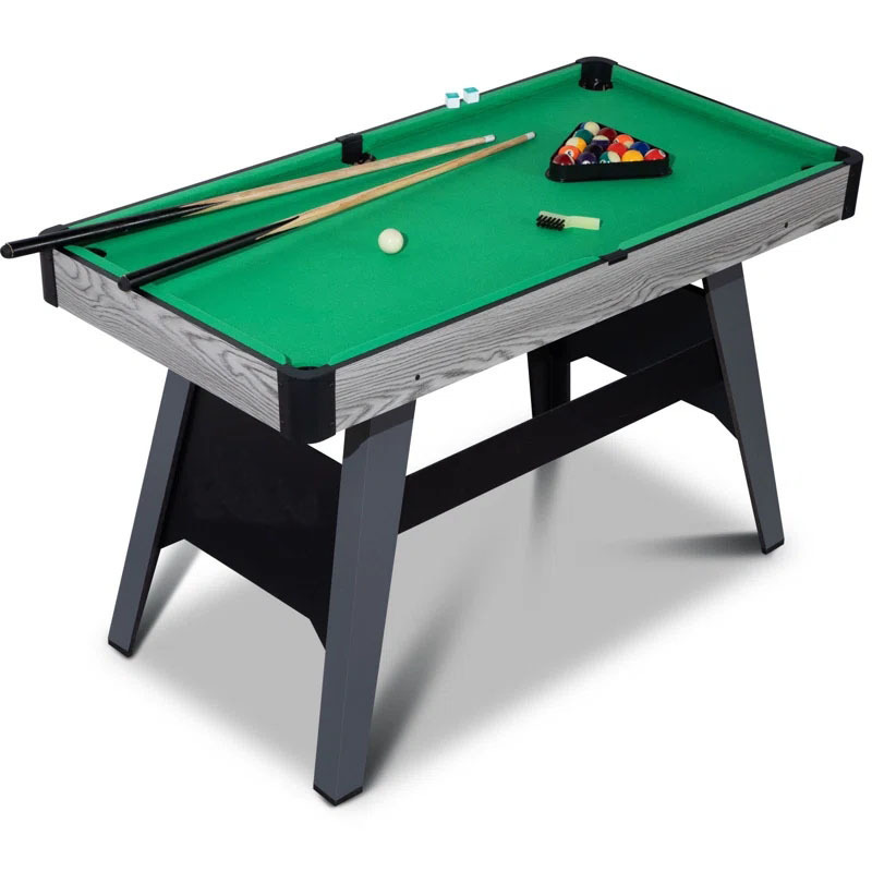 48inch Billiard Table with Wooden Legs Can Be Used as a 54inch Indoor Game Table in Green and Red 48inch Billiard Table with Wooden Legs Can Be Used as a 54inch Indoor Game Table in Green and Red