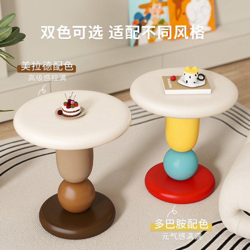 Zeguo 中世スタイルのサイドテーブル ベッドサイドテーブル デザイン ニッチな可動コーヒーテーブル 高価値 新築祝い ホームデコレーション|undefined