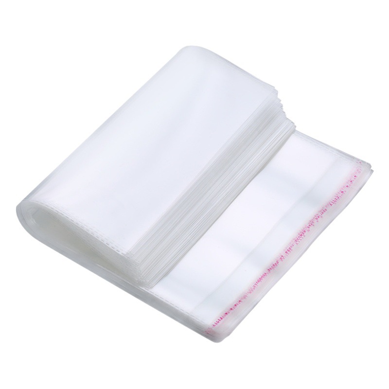 En stock OPP bolsa autoadhesiva bolsa adhesiva transparente bolsa de ropa al por mayor joyería bolsa de auto-Sellado bolsa de embalaje de plástico grande