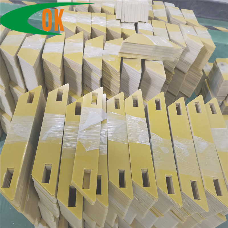 批发黄色3240环氧板绝缘皮套支撑板1.0mm厚环氧树脂板耐磨配电箱