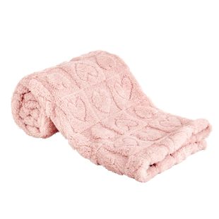 Stuffed Soft Heart Plaid Baby Blanket Toddler Blanket Warm Lightweight Breathable Newborn Wrap Blanket for Baby Stroller