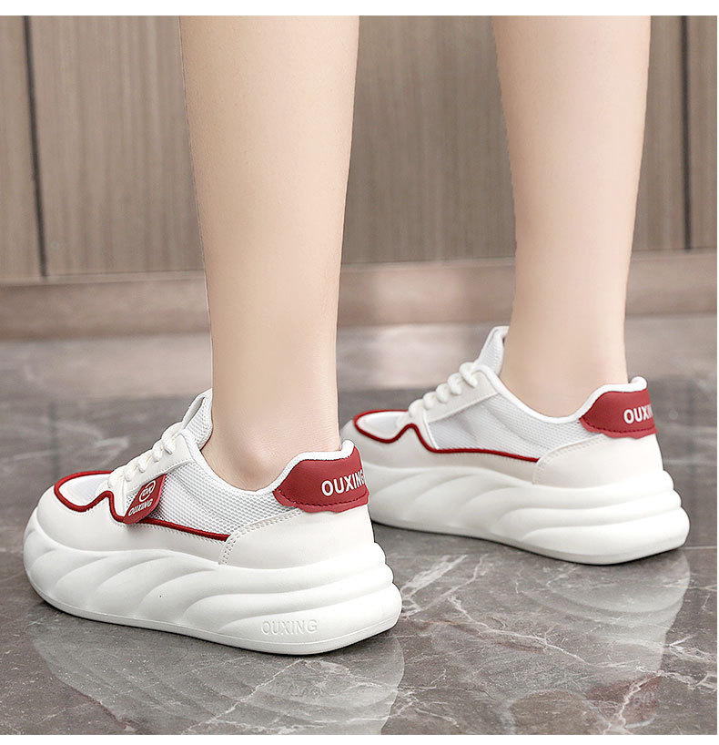 Damen-Tennisschuhe, Laufschuhe, Turnschuhe, Segeltuch, Gummisohle, gepolsterte Stoßdämpfungs-Turnschuhe_voghion.com