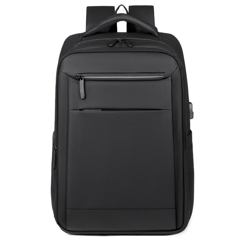 Comercio exterior al por mayor simple multicapa mochila de gran capacidad de negocios de viaje bolsa de computadora colgar tirón mochila de viaje hombre