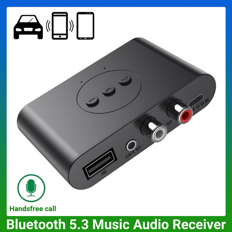 New Version 5.3 Nfc Bluetooth Music Receiver Supports U Disk Music Playback, Car Bluetooth Hands-Free Calling B21 New Version 5.3 Nfc Bluetooth Music Receiver Supports U Disk Music Playback, Car Bluetooth Hands-Free Calling B21