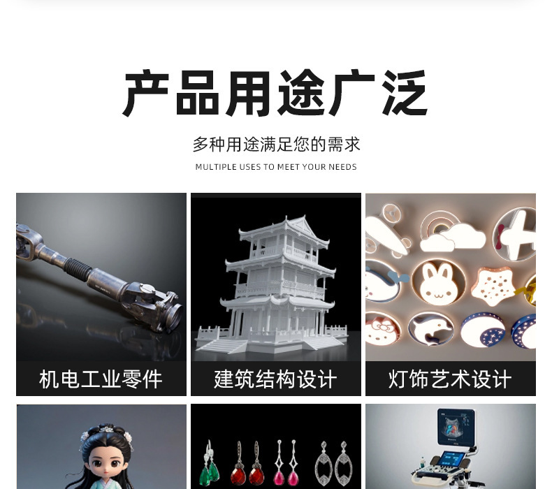 Metal 3D Printing Service Industrial Grade Slm Stainless Steel Aluminum Alloy Mold Steel Nickel Titanium Alloy Model