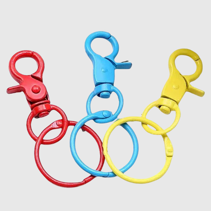 工場直販金属塗装ペンチバックルキーホルダー犬バックルリングキーホルダーキーホルダー diy おもちゃジュエリーバックル|undefined