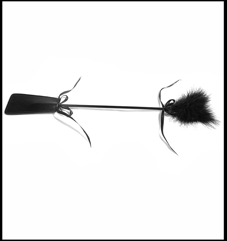 Jiuai SM Feather & Leather Spanking Paddle for Couples — detail image 26