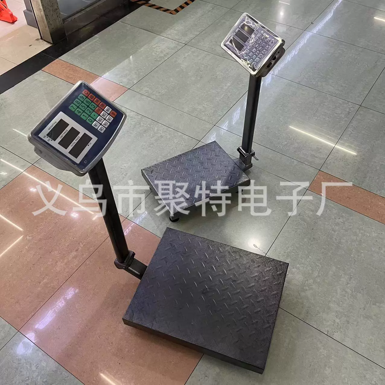 外贸150kg折叠电子秤工厂称磅卖水果计价商用300斤台秤一件起批