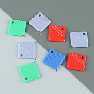 Color Plastic square threader sewing diy accessories household needle threader square convenient needle recognition device