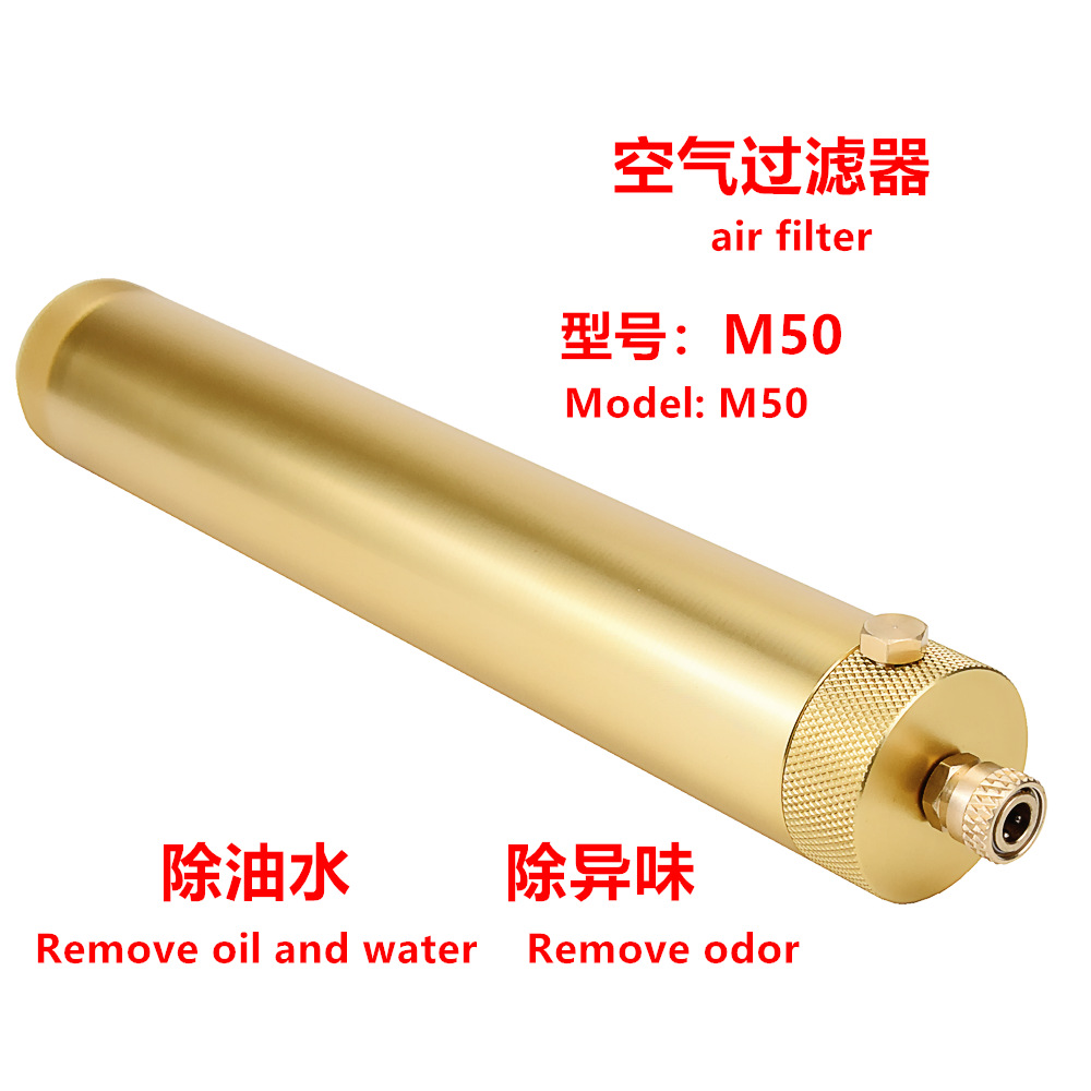 Separador de buceo Inflador de alta presión 30mpa Filtro externo de aceite-agua 40mpa inflador filtro de la bomba de aire