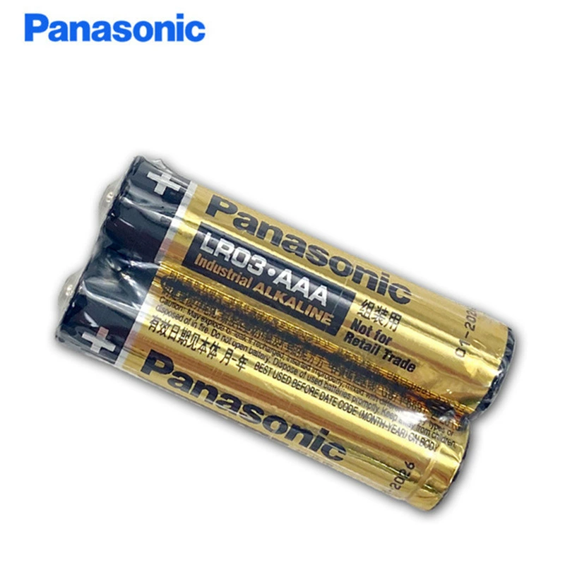 Panasonic, батарейка No.7 LR03 AAA 1.5V, щелочная батарейка LR03