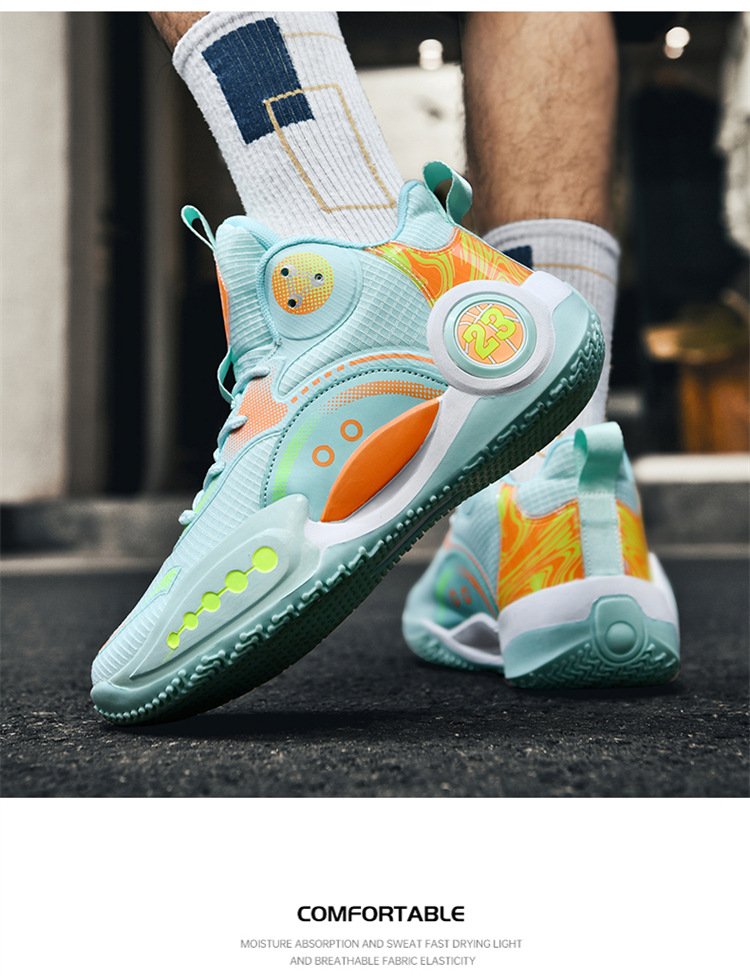 Nieuwe basketbalschoenen 2023, Leisure Youth Mesh, Professionele praktische voetbalschoenen voor studenten, Phantom sportschoenen voor heren en dames_voghion.com
