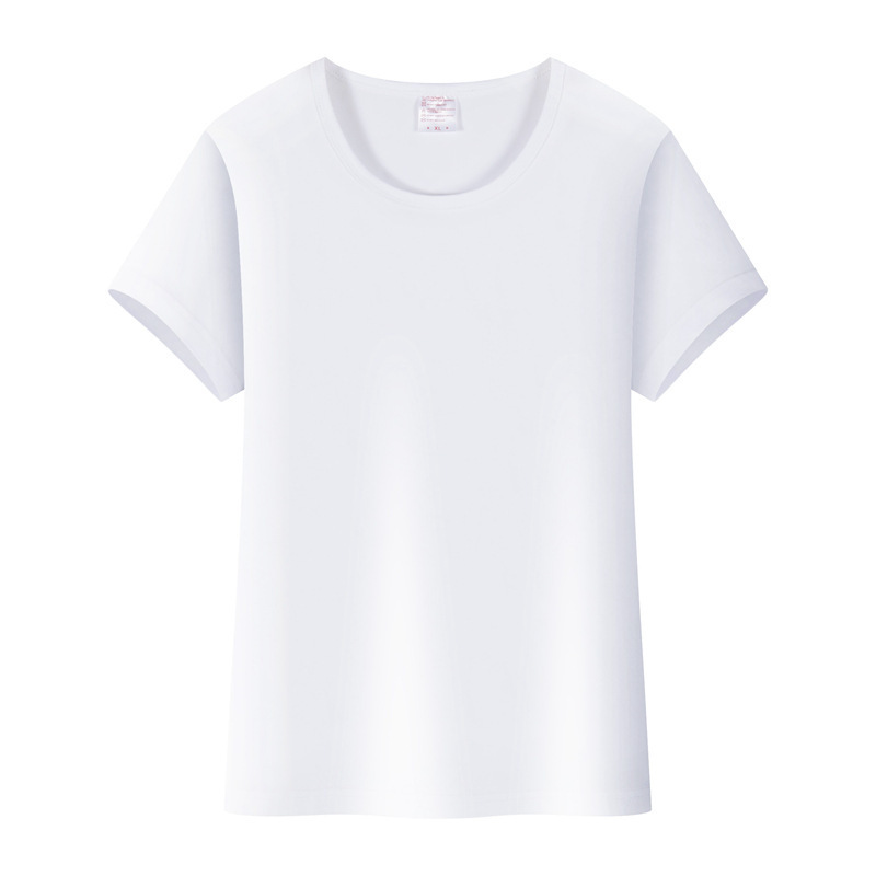 广告衫T恤热升华男厂家纯色热转印莫代尔短袖欧码跨境男士文化衫