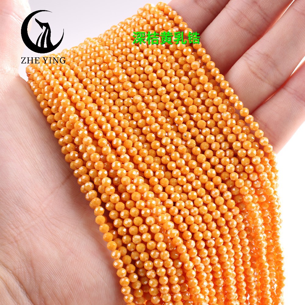 49.Dark orange milky zirconium