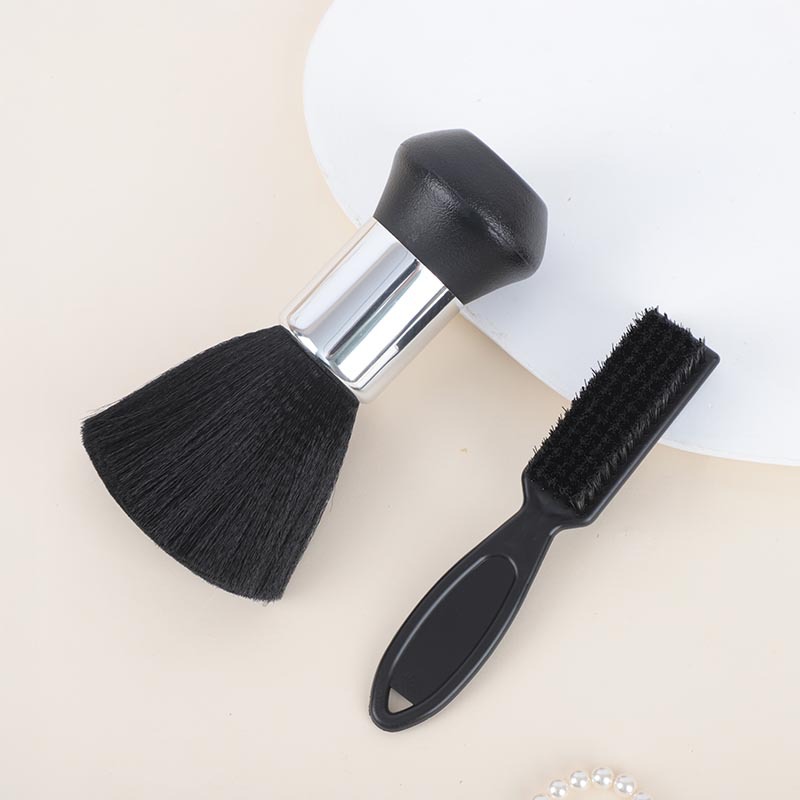 Barberie set cepillo de limpieza de cuello cepillo de peluquería cepillo portátil cepillo de cabello suave cepillo de aceite fábrica al por mayor